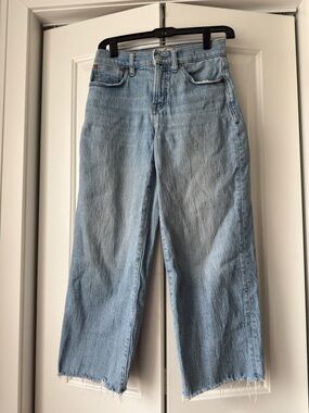 Madewell Perfect Vintage Wide Leg Crop Jean